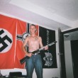 An image of Kyle McKee, co-founder of the Aryan Guard, leader of the Calgary branch of Blood & Honour, which this author claims was chased out of Kitchener by anti-fascist organizers.