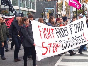 Stop The Cuts joins #OccupyToronto