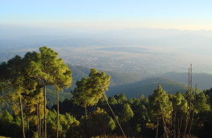 Kothikada, a peak overlooking the Surkhet Valley in western Nepal. (Noaman G. Ali)