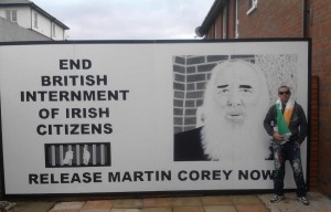 Mural for political prisoner Martin Corey. Image found at ReleaseMartinCorey.com.